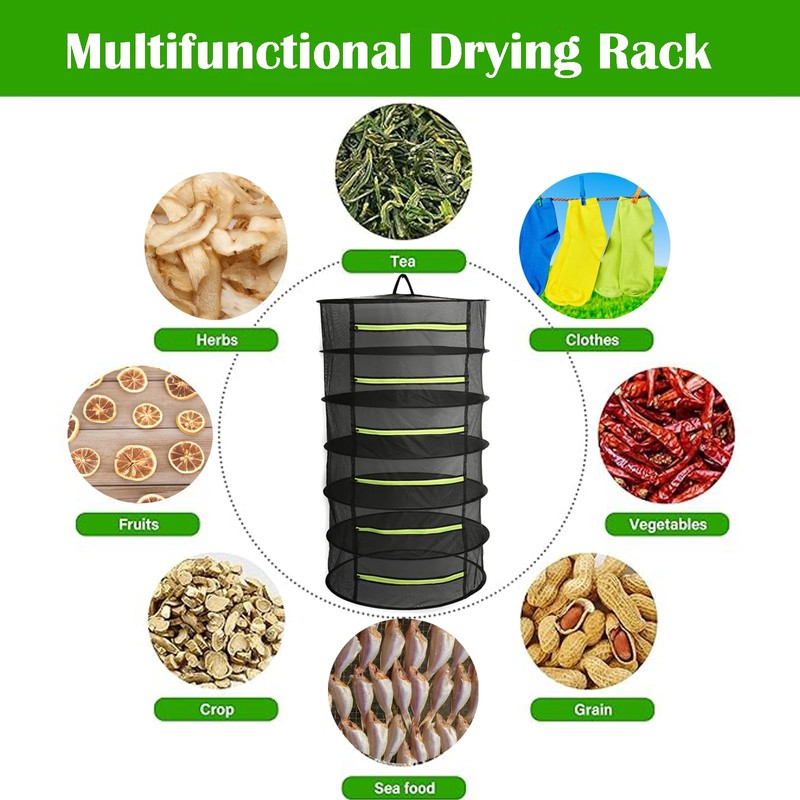 Drying Net Herbs, Mesh Herb Dryer Drying Net for Herbs,