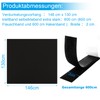 Bomtop Window Blackout, 146 cm x 130 cm, Sun Protection