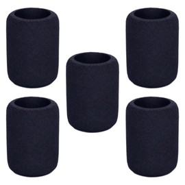 TENOL 5 Pieces Tattoo Pen Covers Anti Slip Portable Sponge Covers Grip Sleeves Foam Covers Comfortable Tattooing Accessories, M