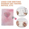 ibasenice Girl's Diary Notebook with Lock Notebooks for The Notebook