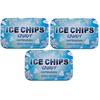 ICE CHIPS Xylitol Candy Tins 5.28 oz total (Wintergreen, 3