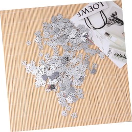 Gadpiparty 600pc Monochrome Digital Birthday Confetti Party Decorations for Party by Age 18 Shiny Silver Table Glitter