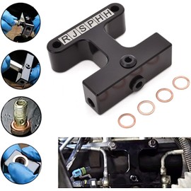 RJSPHH Fuel Filter Delete Fuel Filter Bypass Kit Compatible with 2003-2009 Dodge Ram 5.9 & 6.7 Cummins Diesel