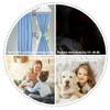 PiccoCasa Blackout French Door Curtain Panel - Blackout Door Curtain