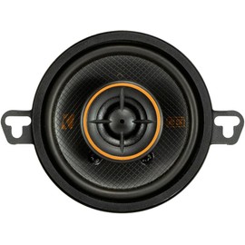 KICKER 51KSC3504 3.5" KS 2-Way Speakers with Vixen Go Sound Deadener for Cars 80 mil, Butyl Rubber Deadening Material (2 Sheets, 1.3 sq ft Total)