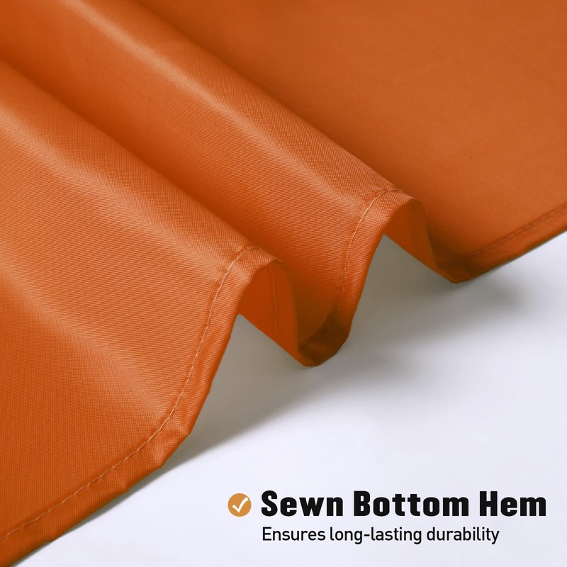 MitoVilla Extra Long Shower Curtain Liner - 72 x 84