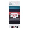 Scunci Effortless Beauty Large No-damage Multi-color Elastics