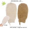 PPHAO - Bath Gloves for Shower - Organic Bath Mitts
