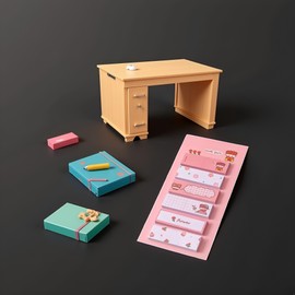 120Pcs Pink Cute Sticky Note,Girl Animal Pattern Sticky Note Cartoon Writing Paper Notepad Paper for School Supplies, Notebooks and Writing Pads Supplies Notebooks