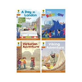 ORT Biff, Chip and Kipper Stories: Oxford Level 8: Mixed Pack of 4