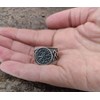 Kiss of Leather Viking Compass Vegvisir Ring 925 Sterling Silver