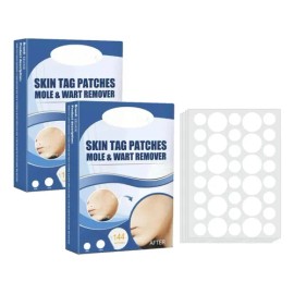 2×eliminador Lunares Y Verrugas Parches Quita Verrugas 1pcs