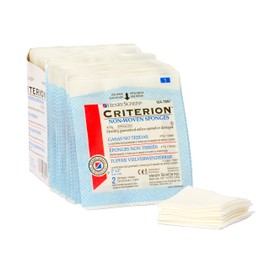 Henry Schein Rayon/Polyester Blend Non-Woven Sponges, 2 in x 2 in 4 Ply Sterile, 4-Ply, 50/Pack - 1 Pack