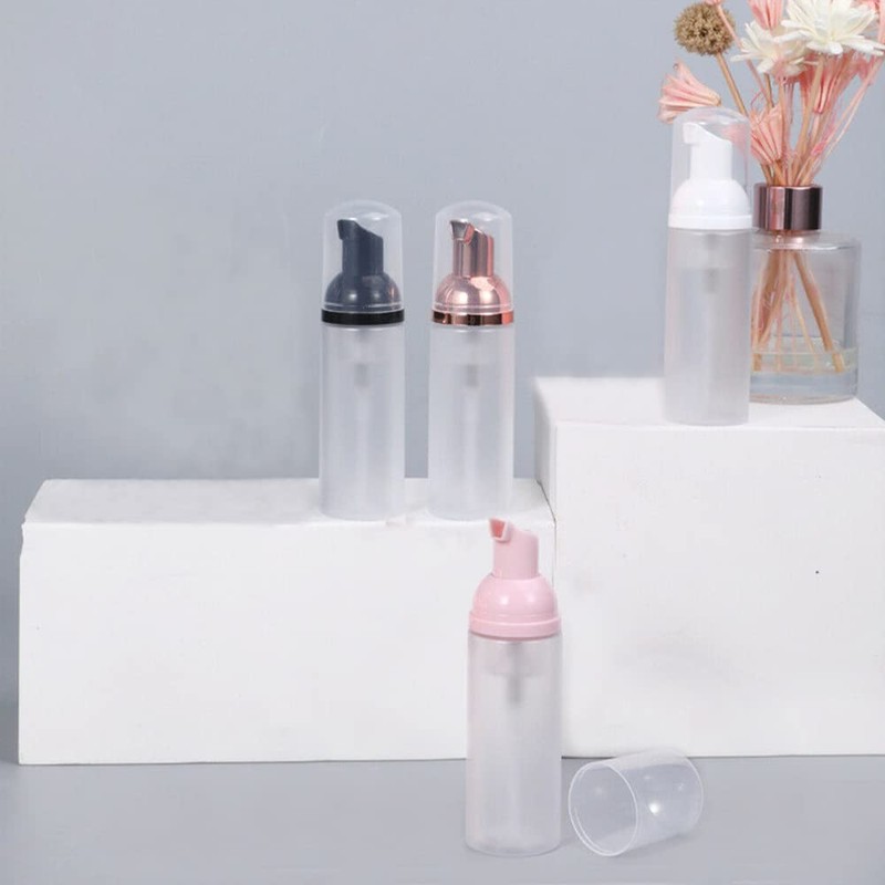 10Pcs 50ml Foam Pump Bottle Empty Cosmetic Container Soap Shampoo
