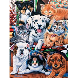 MasterPieces 300 Piece EZ Grip Jigsaw Puzzle - Hide and Seek - 18"x24"