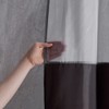 Dark Grey No Hook Extra Long Shower Curtain 96 Length,Polyester