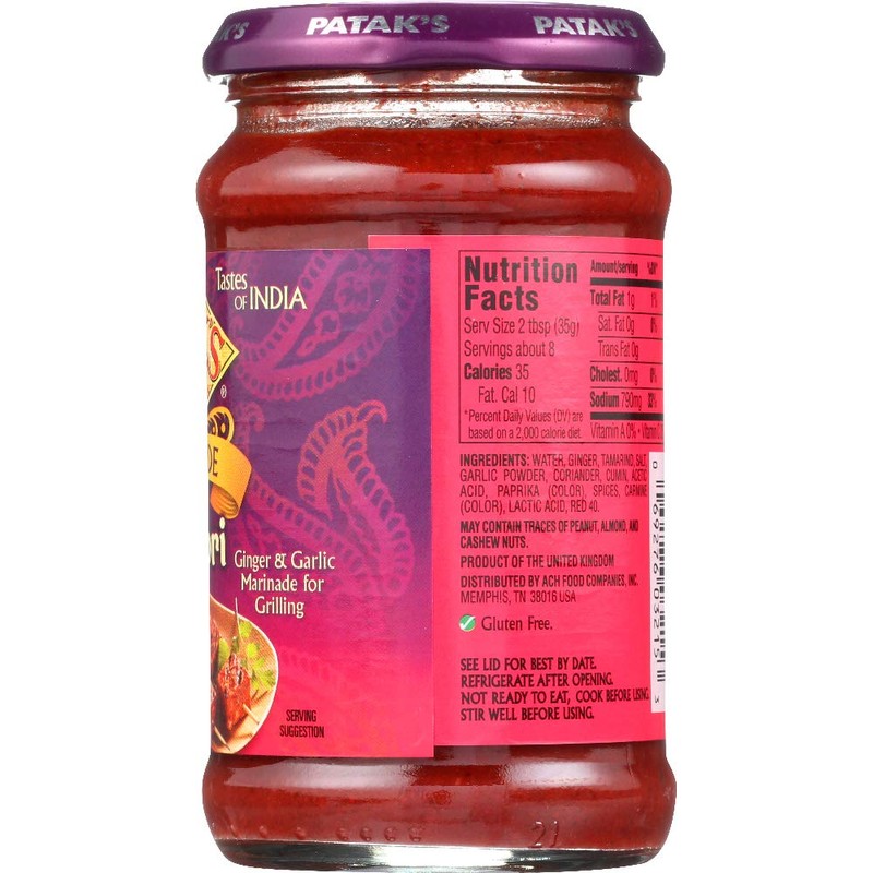 Pataks Tandoori Paste 11Oz. (Pack of 2)