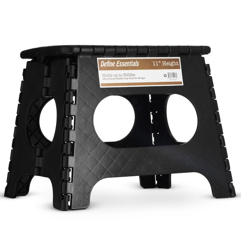 Folding Step Stool - 11" Hight - The Lightweight Step