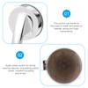 Healeved Suction Grab Bars for Bathtubs and Showers 7.7 Inch