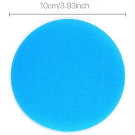 VANANA Pack of 30 Carpet Marker Round Sit Dot Stickers For Classroom Sport Easy Teach Tool Game (Round)