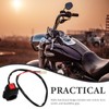 ULTECHNOVO Remote Motorcycle Starter Horn Function Easy to Install Handlebar