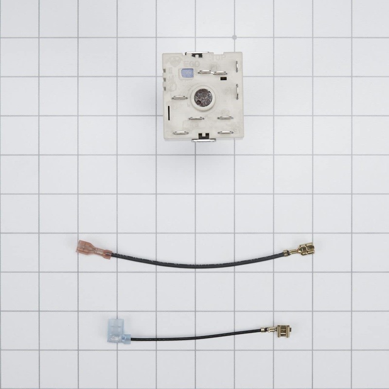 Whirlpool 12002125 Surface Element Switch, White