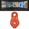 Fixed Single Pulley Cave Exploration Crossing Rescue Lifting Aluminium Alloy