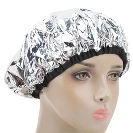 10 Gorros de Papel de Aluminio para Cabello para Acondicionamiento Profundo, Nutrición y Revitalización del Cabello, Apto para Uso en Salón de casa.