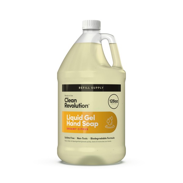 Clean Revolution Clean Revolution Liquid Gel Hand Soap, Silky Rich