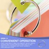 FERCAISH Large Binder Rings 6cm, 10 Pack 2.3 Inch Book