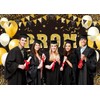 INRUI Prom 2025 Photography Background Black and Gold 2025 Prom