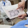Transparent ECG ruler Transparently EKG Pocket Card Measuring Tool Pocket