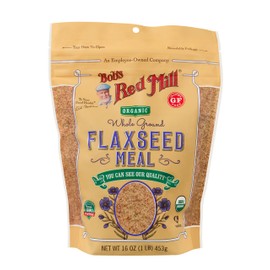 Bob's Red Mill Organic Flaxseed Meal, 16oz (Pack of 1) - Non GMO, Vegan, Paleo Friendly, Keto Friendly, Kosher