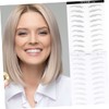 Baluue 6sheets Eyebrow Stickers of Hair-like Simulation for Women Easy