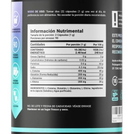 B-Life Glutatión | 180 Cápsulas | Antioxidante Celular y Detox Natural
