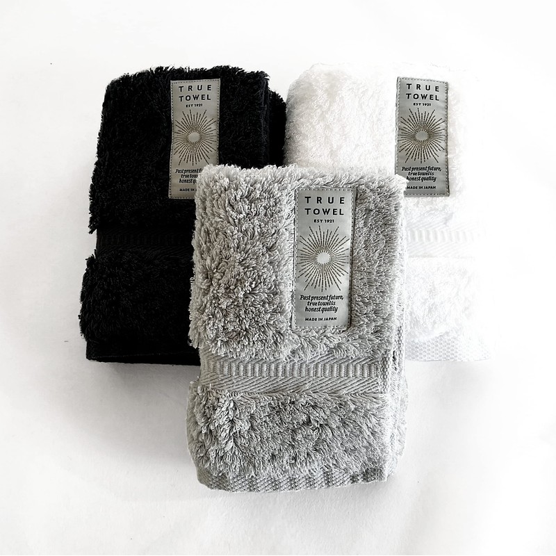 TRUE TOWEL Classic HOTEL Wash Towel, Luxury Imabari Towel (Gray)