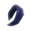 Wardani 2" wide Cotton silk fabric hard Headband with Knot