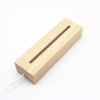 Desktop Luminous Memo Note Board Plug In LED Lamp Base