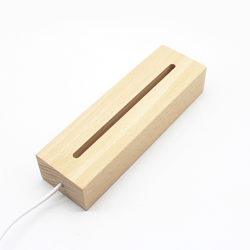 Desktop Luminous Memo Note Board Plug In LED Lamp Base