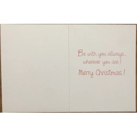 VINTAGE Elena Kucharik Greeting Card Christmas Star Little Boy Girl Sheep Birds