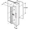 Prime-Line C 1005 Extruded Aluminum, Mill Finish, Sliding Patio Door