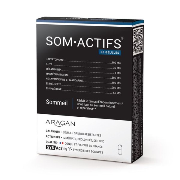 Synactifs Somactifs Synactifs Sommeil 30 gélules