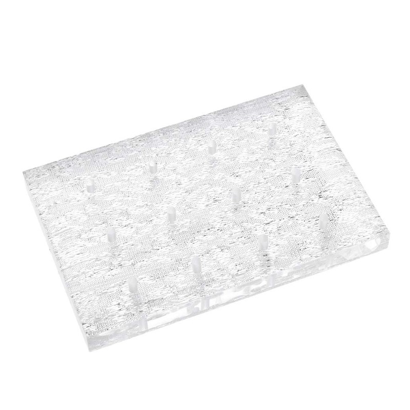 Toygogo Beauty Acrylic 12 Holes Nail Drill Bit Holder Stand