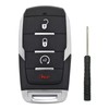 Key Fob Cover Replacement Fits for 2019-2024 Dodge Ram 1500