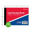 Ocean Pads Cash Receipt Book for Small Business, School, Charity,