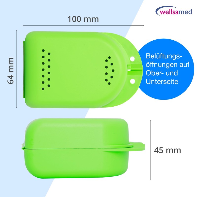 wellsamed KFO Box, dental braces box, dento box maxi, light