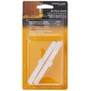 Prime-Line N 6539 7/8 In., White Nylon, Top Mount Bi-Fold