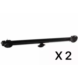 Aidia 2 Packs Of Aidia Car Roller sunshade, Black, Small