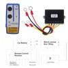 Tbest Wireless Winch Remote Control Kit, Universal Wireless Winch Remote