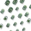 St Patrick's Day Press On Nails Short, 24Pcs St Patricks